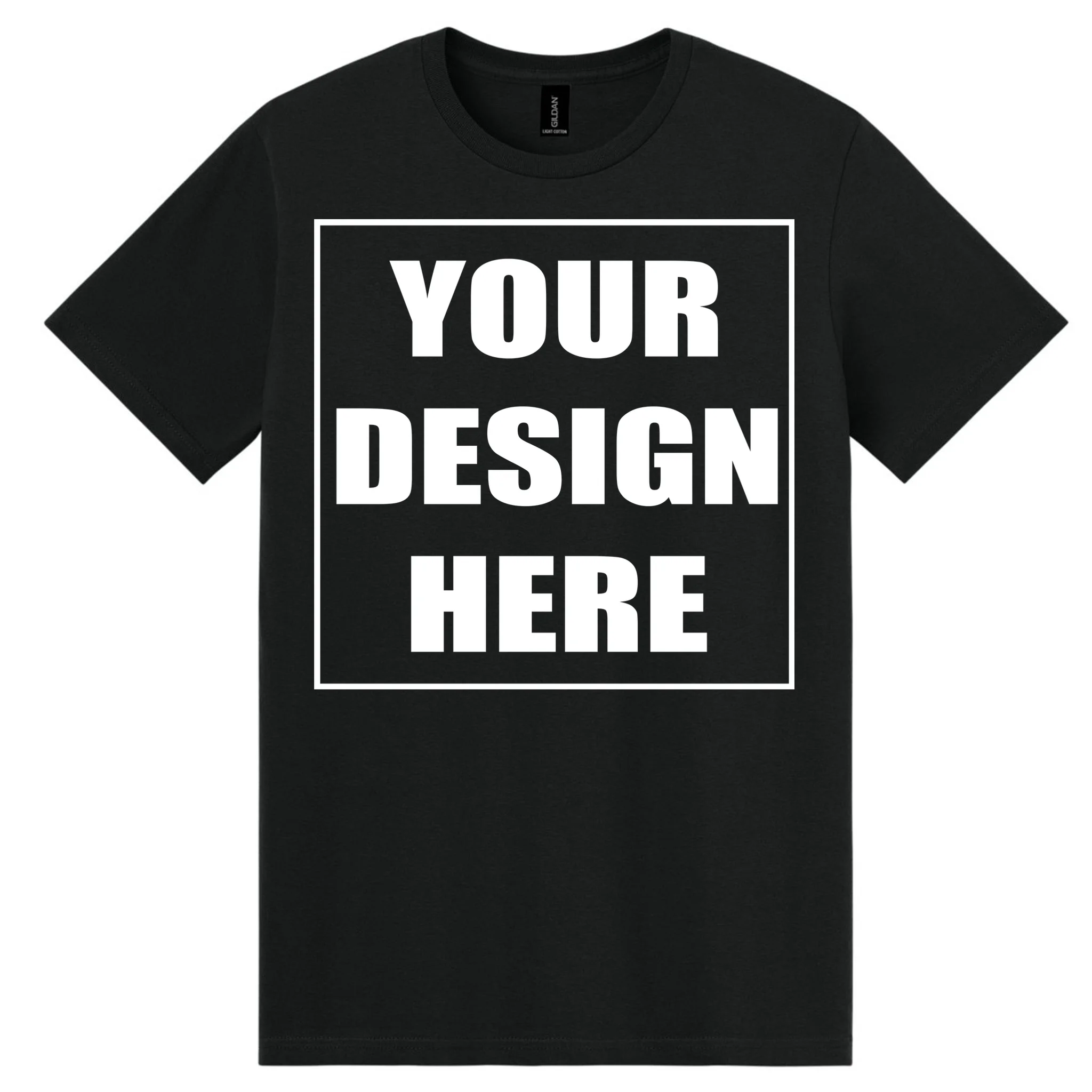 Create Your Own Custom Gildan Men's T-Shirt - Front