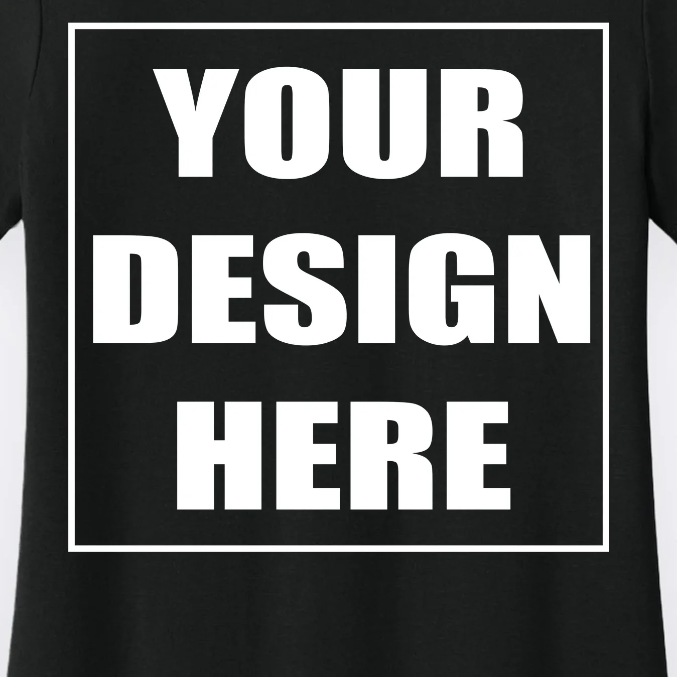 Create Your Own Custom Gildan Softstyle Women's T-Shirt - Front - Close-up