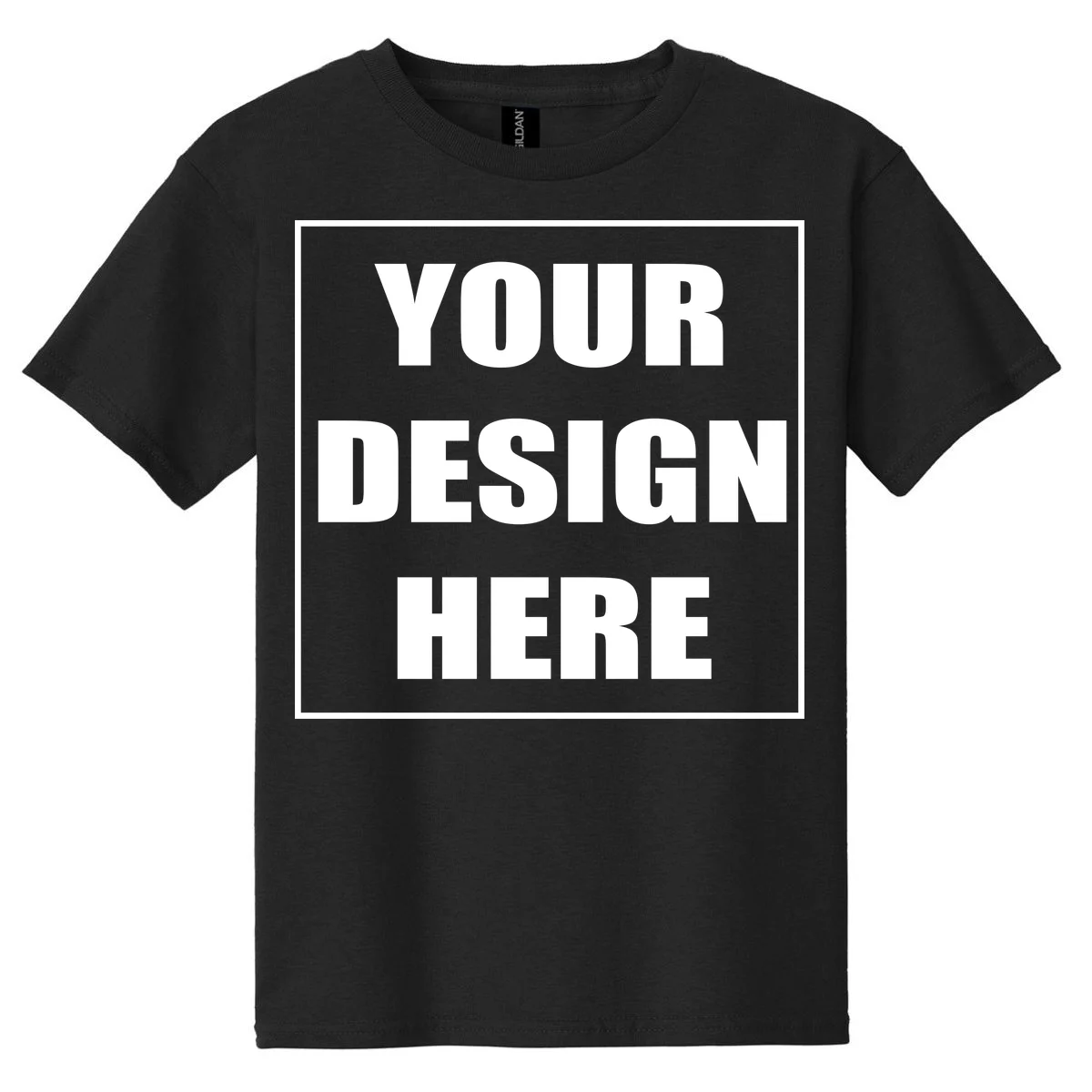 Create Your Own Custom Youth Heavy Cotton T-Shirt - Front