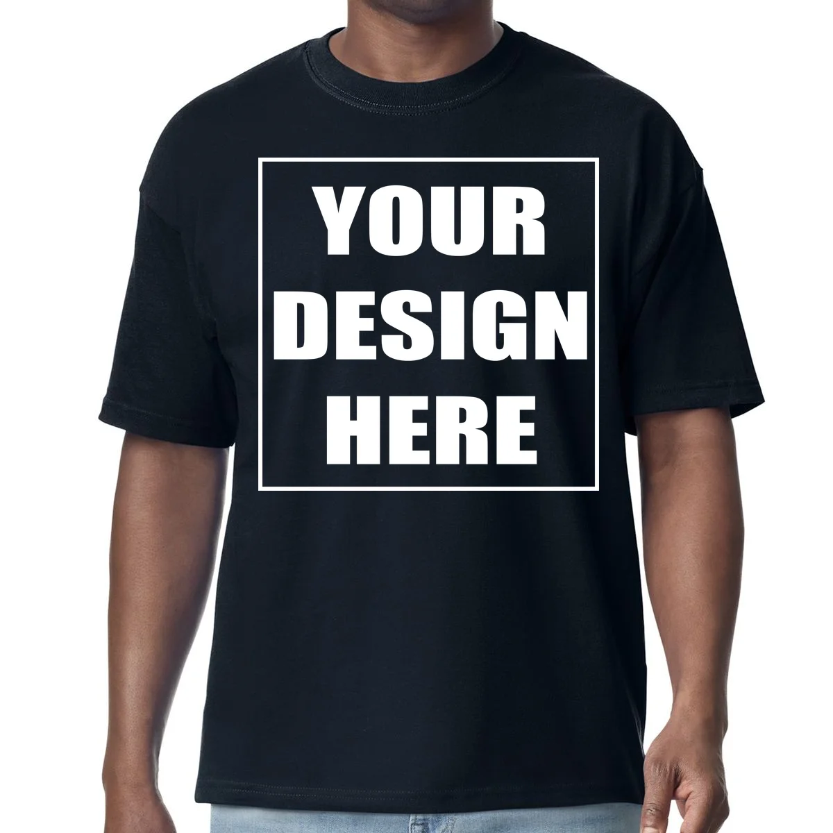 Create Your Own Custom Heavyweight T-Shirt - Front