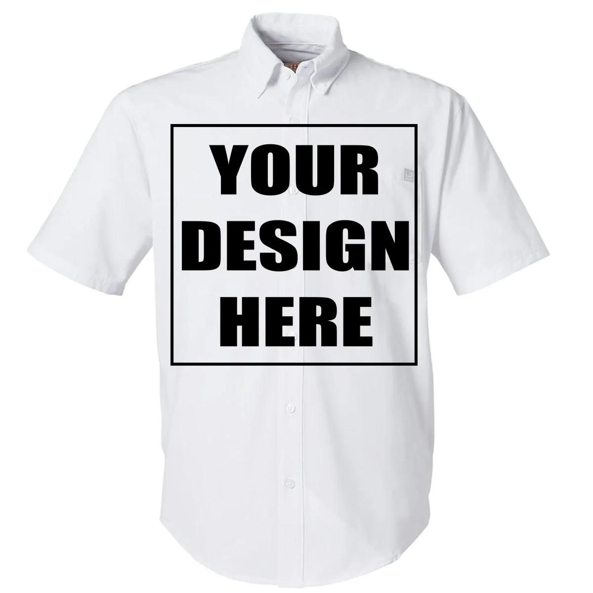 Create Your Own Custom Men's Kona Short Sleeve Solid Shirt - Front