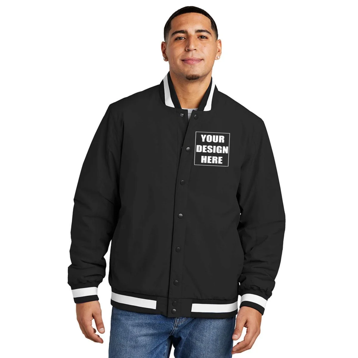 Create Your Own Custom Varsity Jacket - Front
