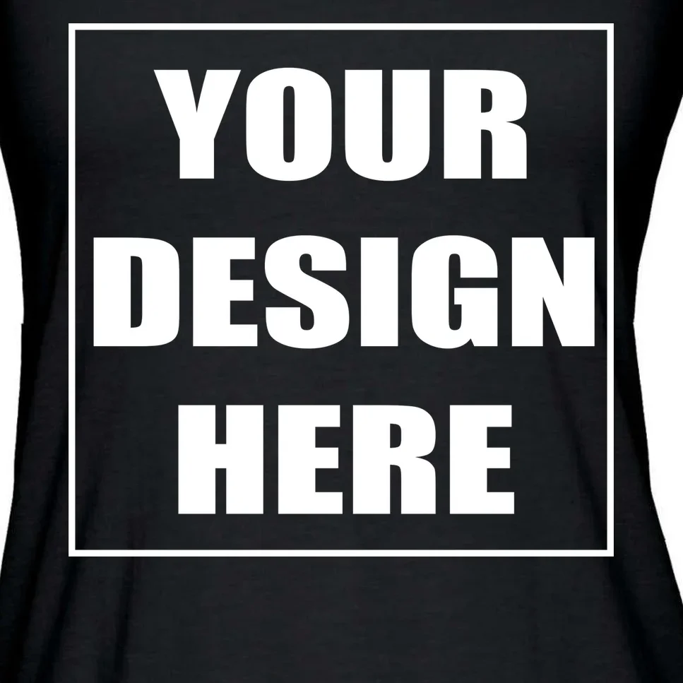 Create Your Own Custom Women's Tank Top - Front - Close-up