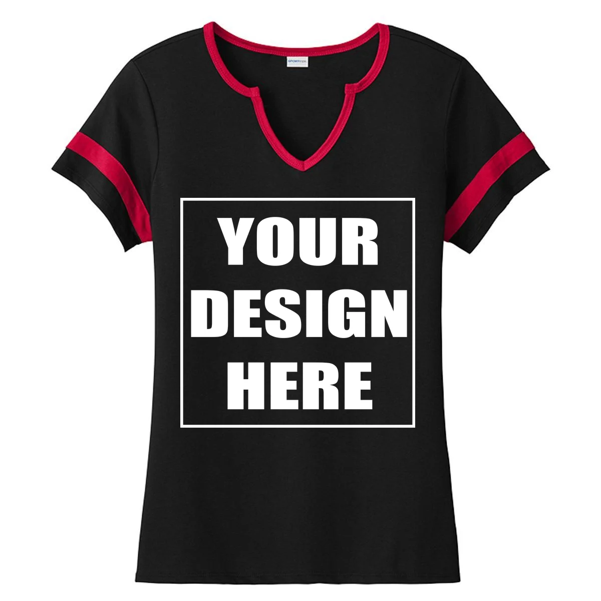 Create Your Own Custom Women's T-Shirt - Front