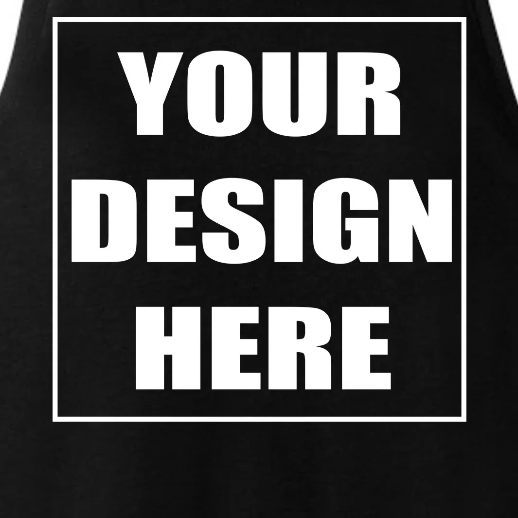 Create Your Own Custom Women's Performance Tank Top - Front - Close-up