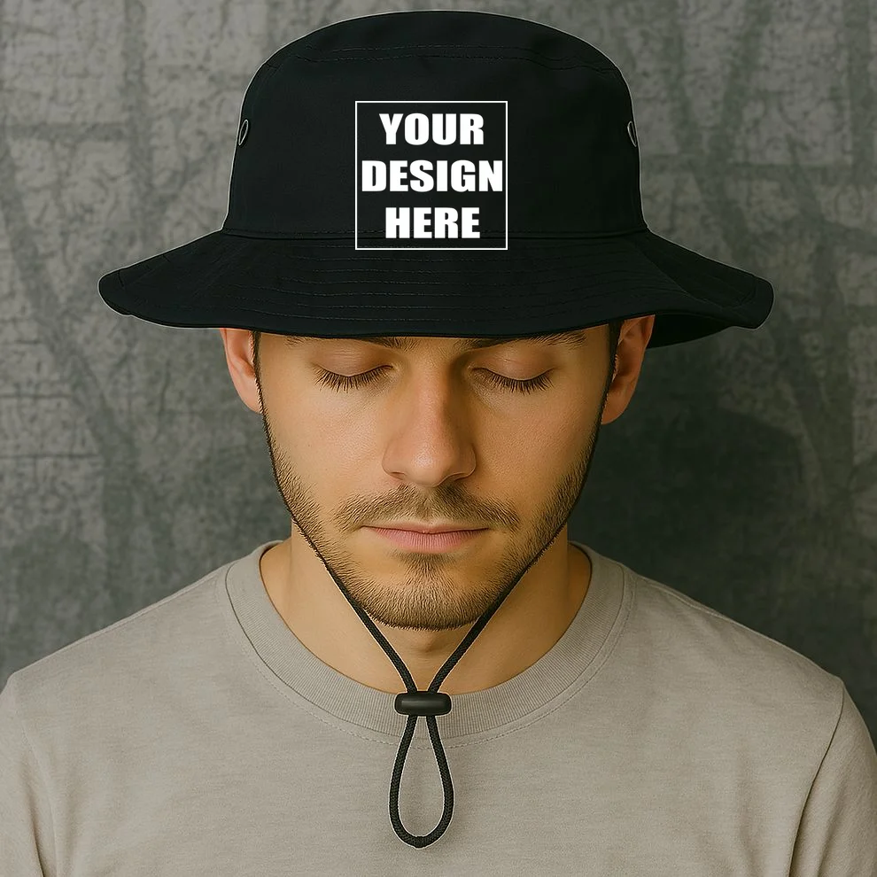 Create Your Own Custom Boonie Bucket Hat - Front 1