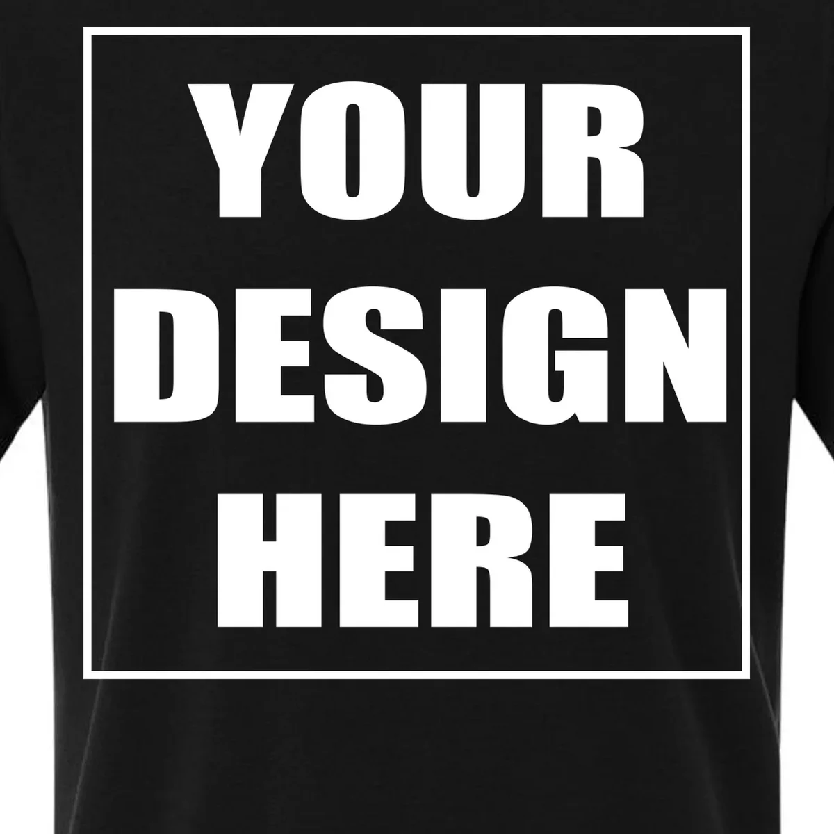 Create Your Own Custom Legends Men's Aviation Split Hem T-Shirt - Front - Close-up