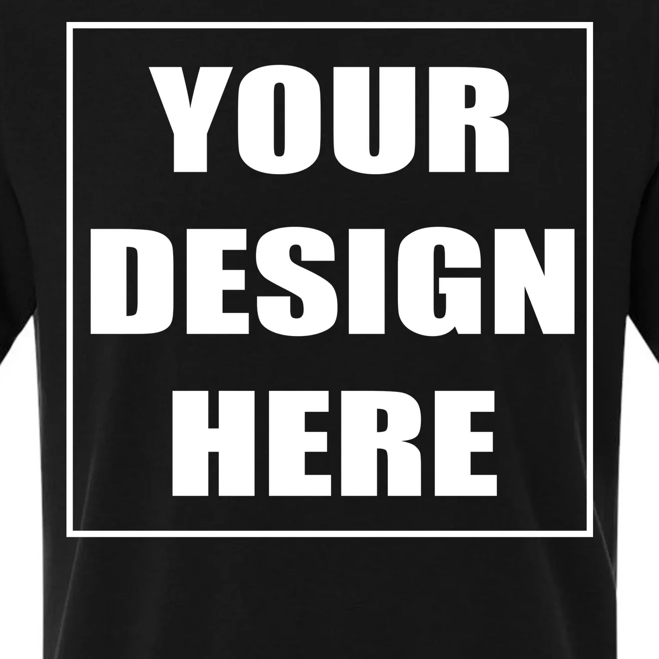 Create Your Own Custom Legends Men's Aviation Split Hem T-Shirt - Front - Close-up