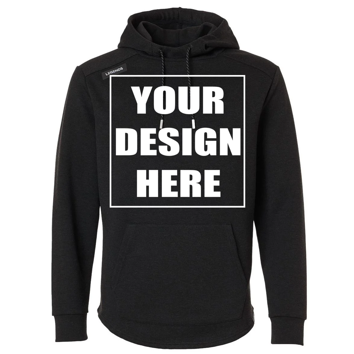 Create Your Own Custom Legends Men's Hawthorne Tech Hooded Sweatshirt Front