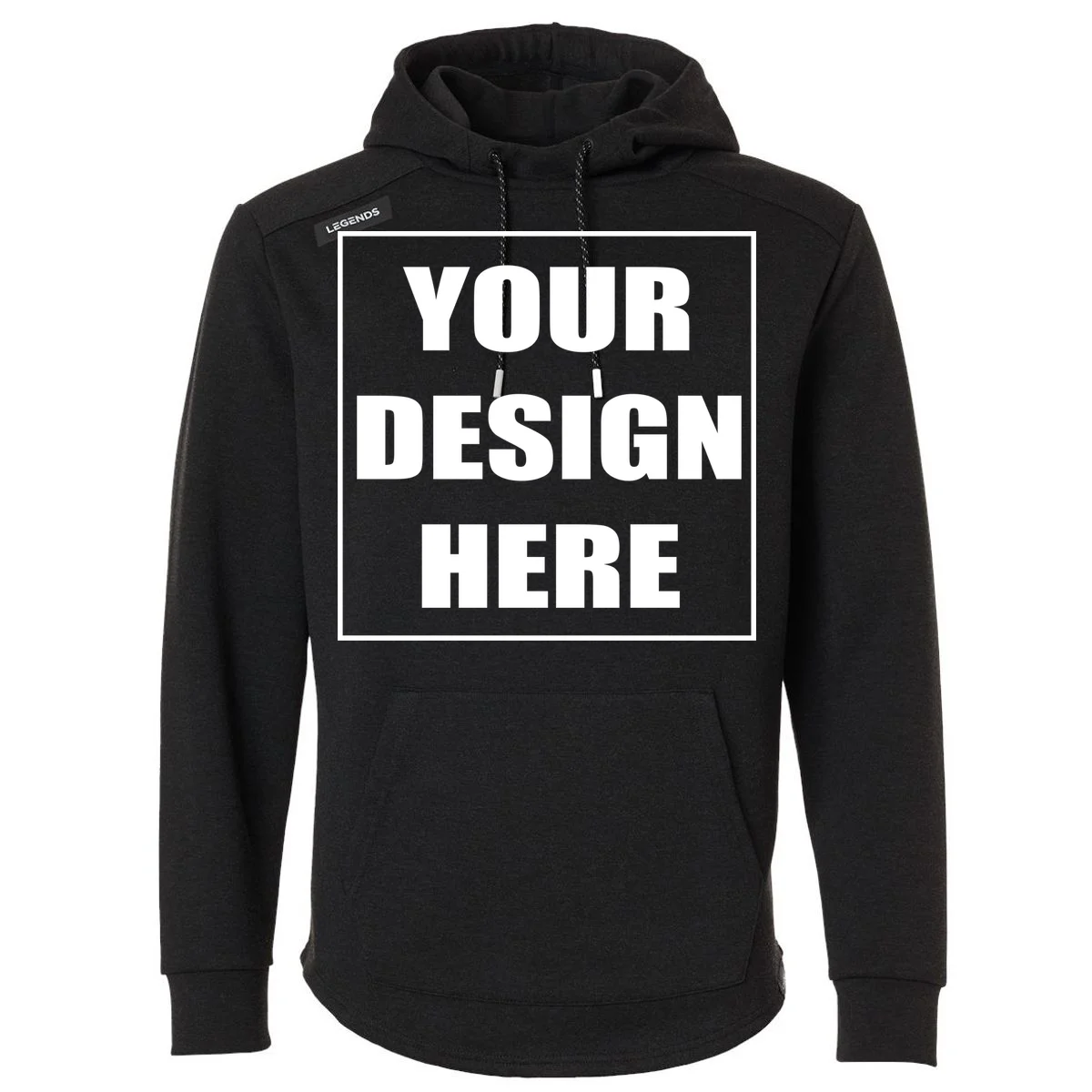 Create Your Own Custom Legends Men's Hawthorne Tech Hooded Sweatshirt - Front