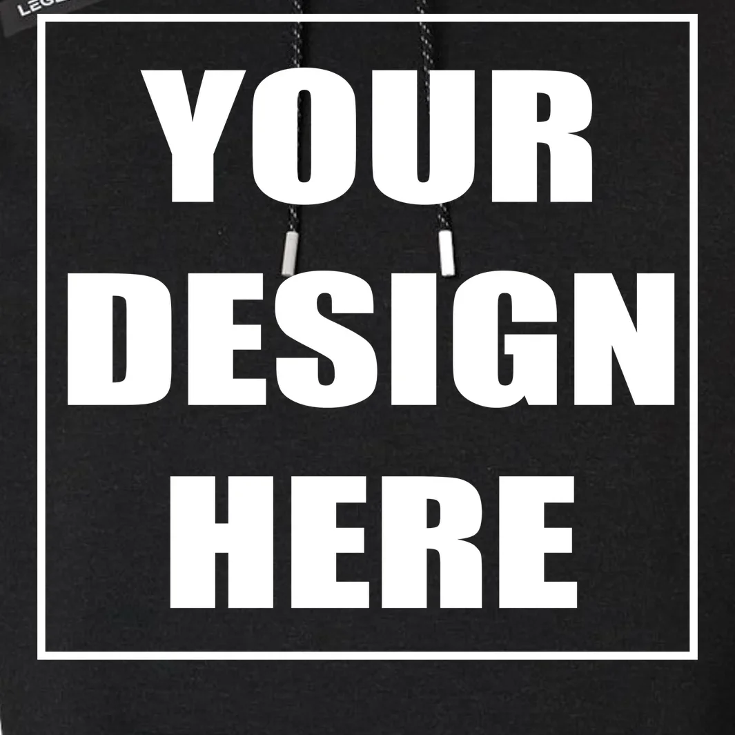 Create Your Own Custom Legends Men's Hawthorne Tech Hooded Sweatshirt - Front - Close-up