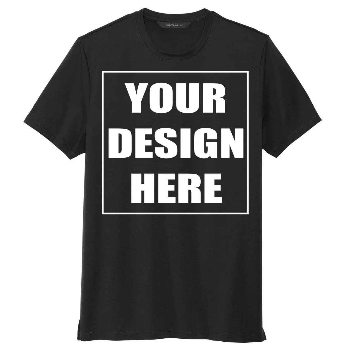 Create Your Own Custom Mercer+Mettle Stretch Jersey Crew T-Shirt - Front