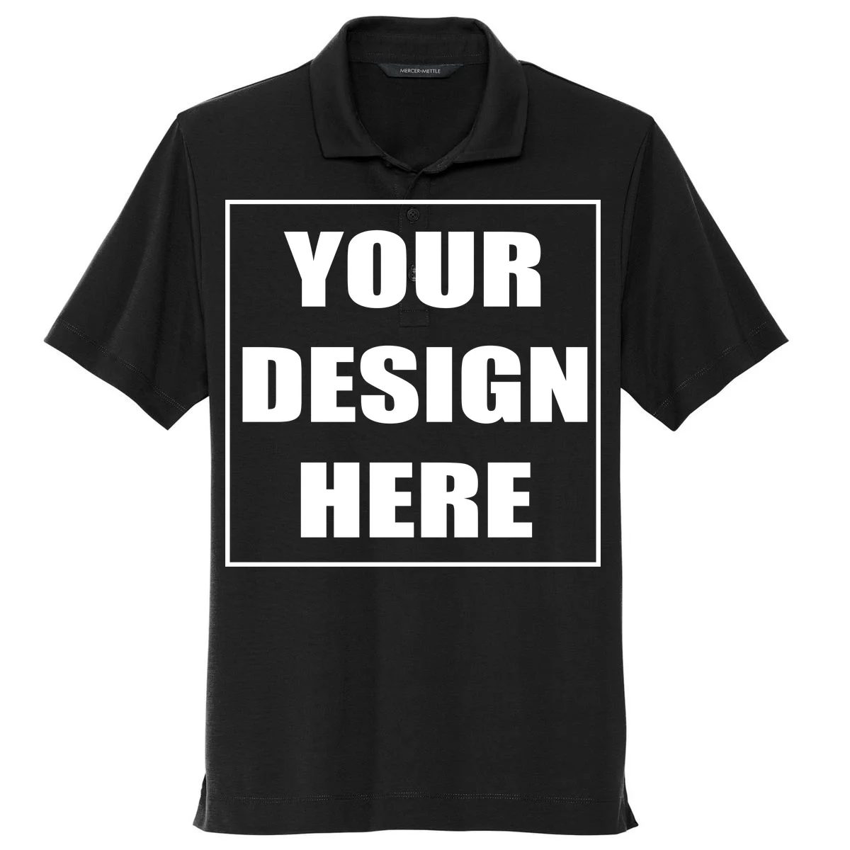 Create Your Own Custom Mercer+Mettle Stretch Jersey Polo MM1014 - Front