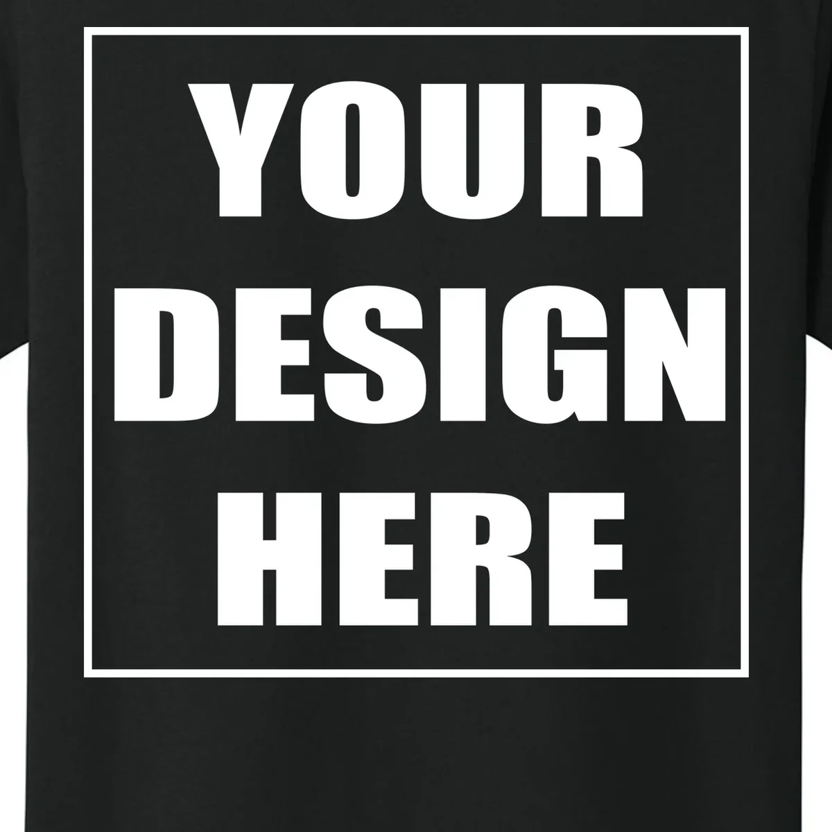 Create Your Own Custom Next Level Apparel Adult Cotton Tee. NL3600 - Front - Close-up
