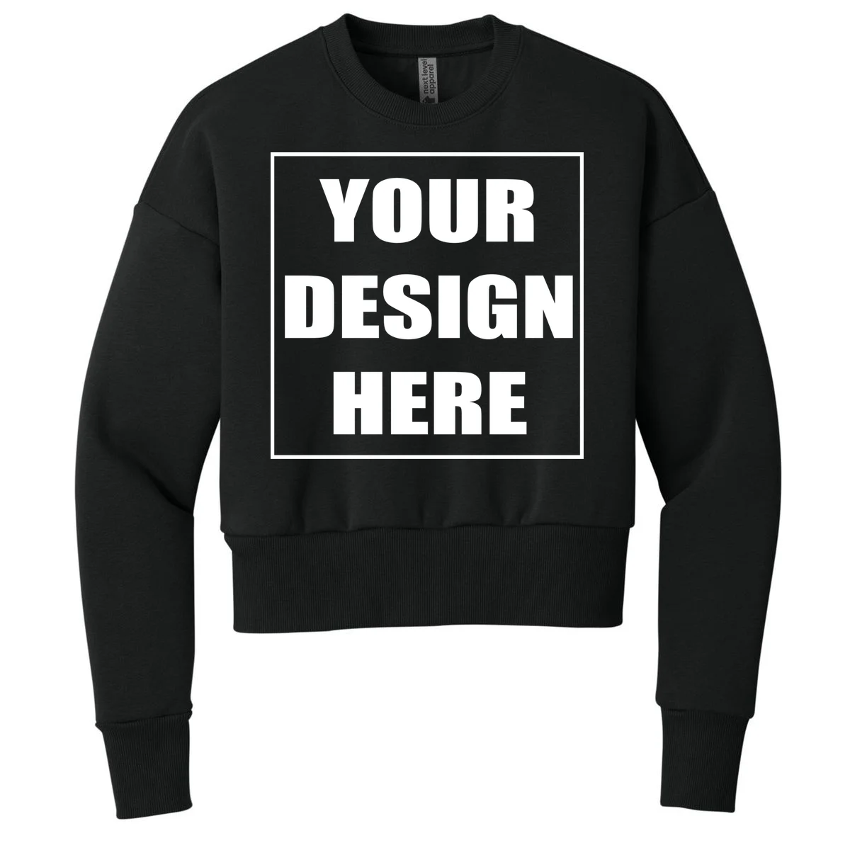 Create Your Own Custom Women's Heavyweight Sweatshirt - Front 1