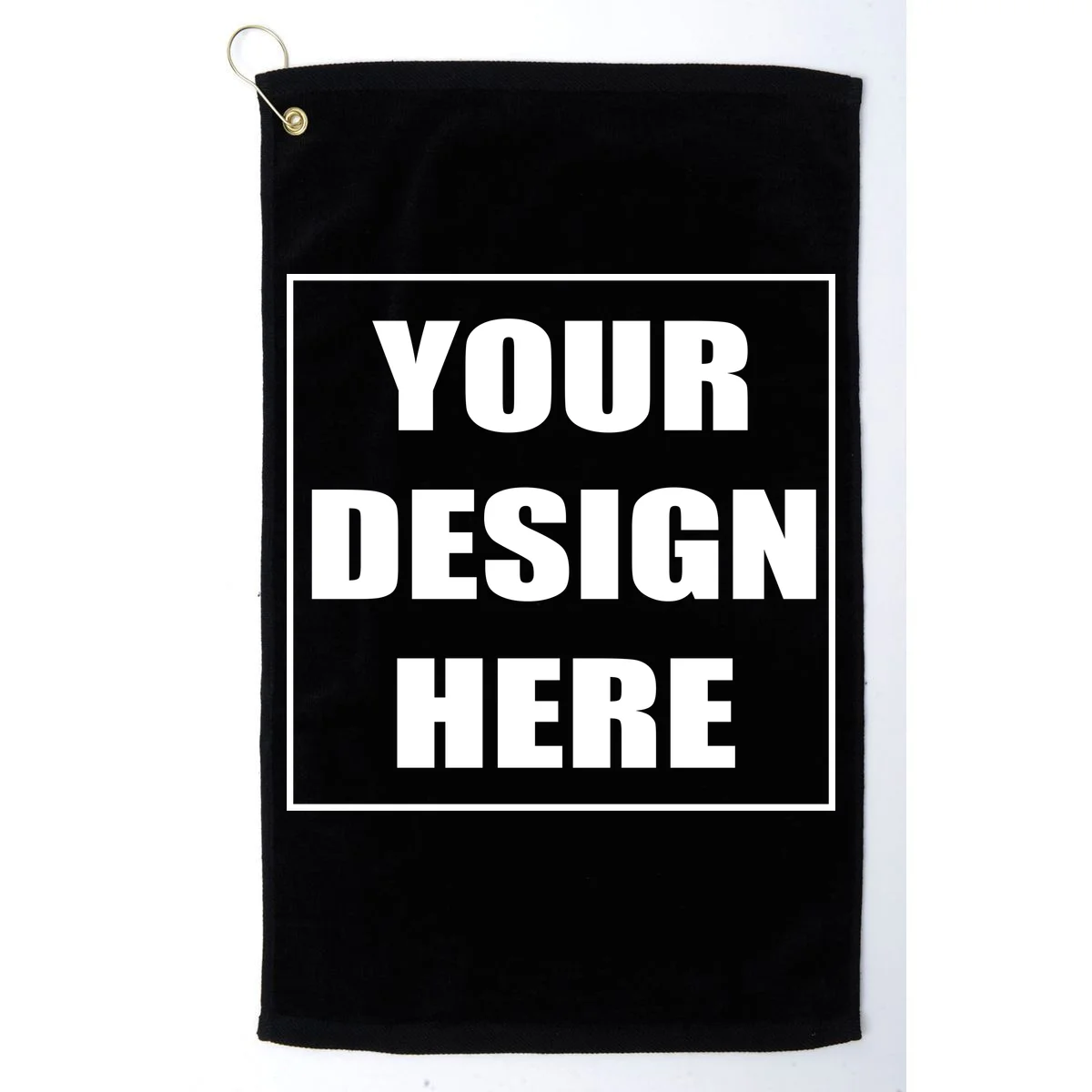 Create Your Own Custom Golf Towel - Front
