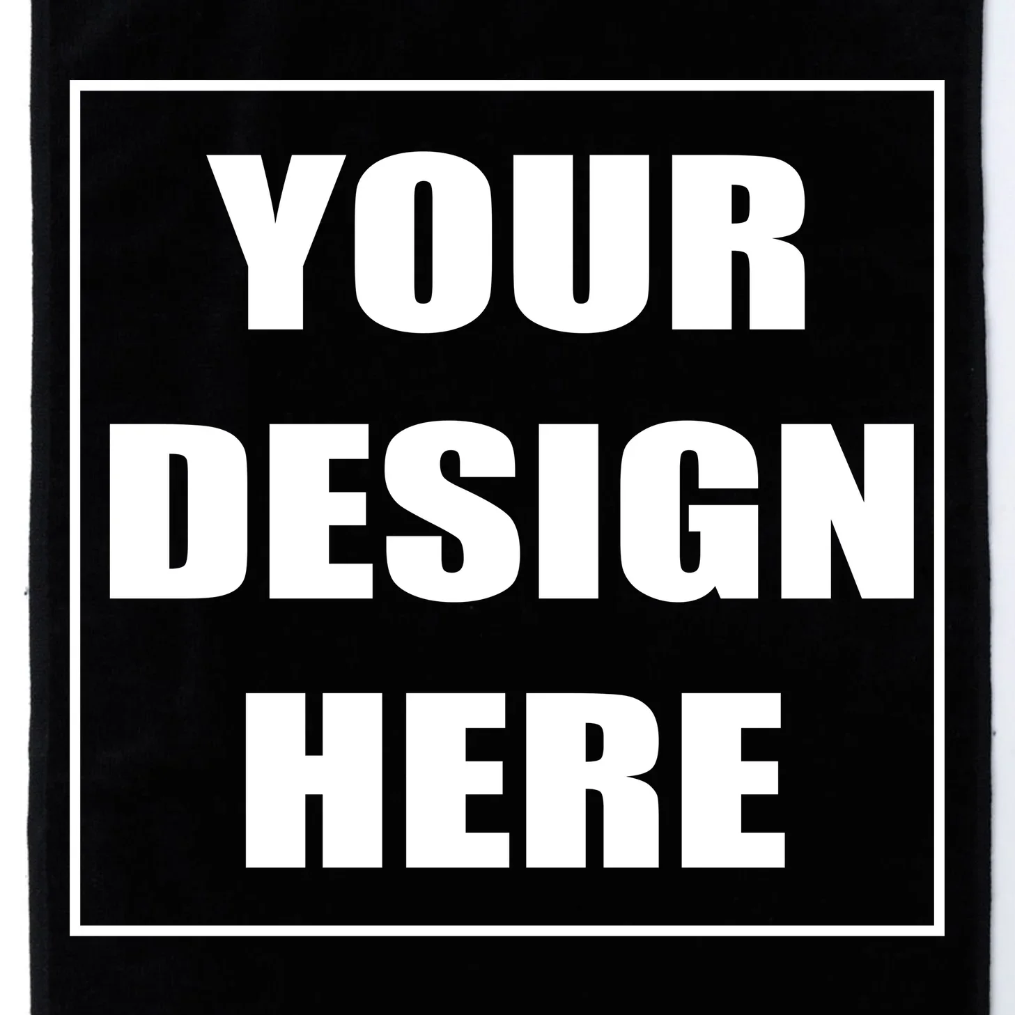 Create Your Own Custom Golf Towel - Front - Close-up