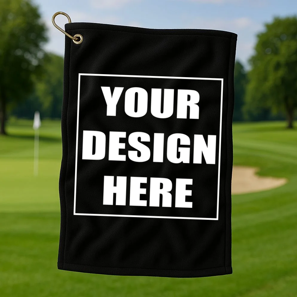 Create Your Own Custom Golf Towel - Front 1