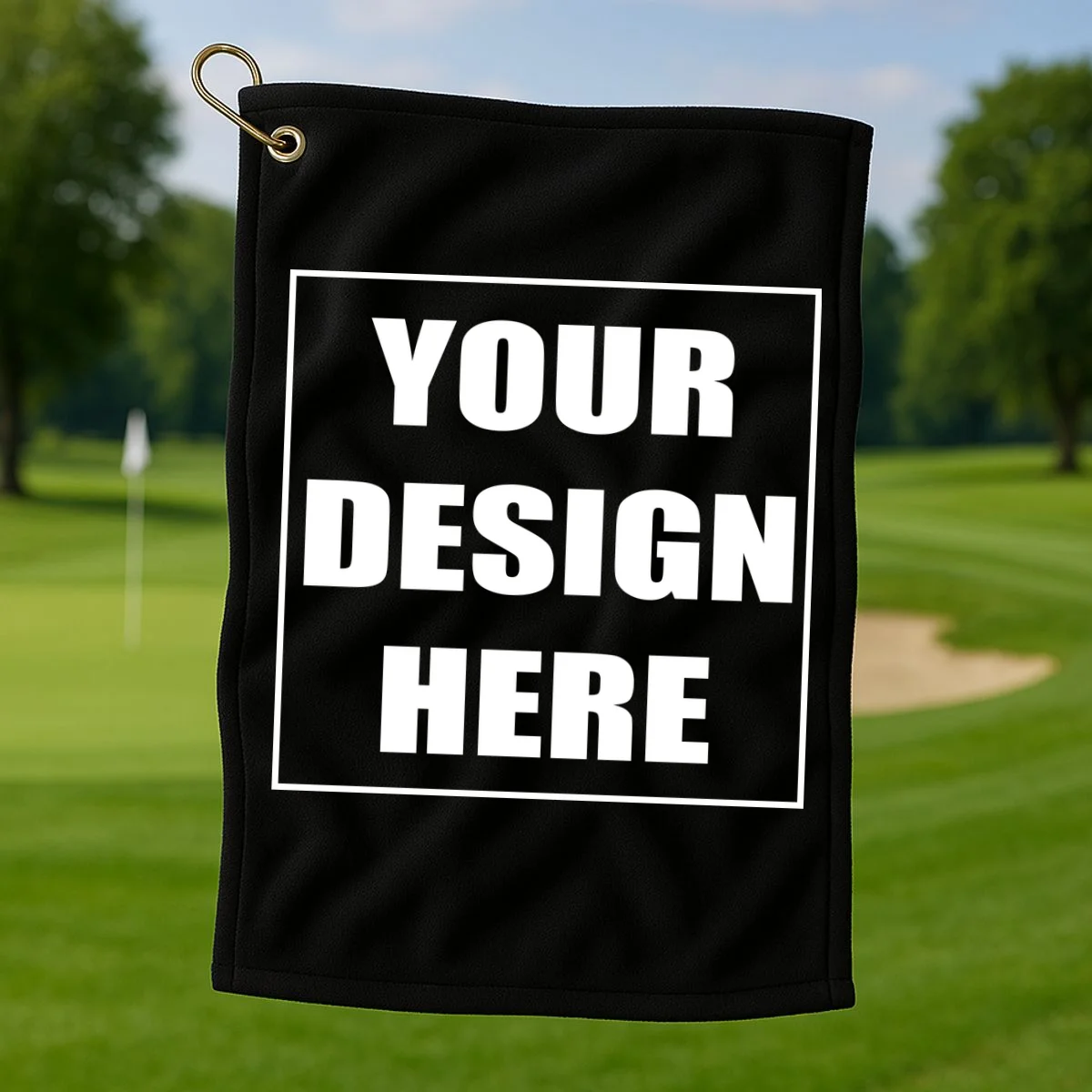 Create Your Own Custom Golf Towel - Front 1