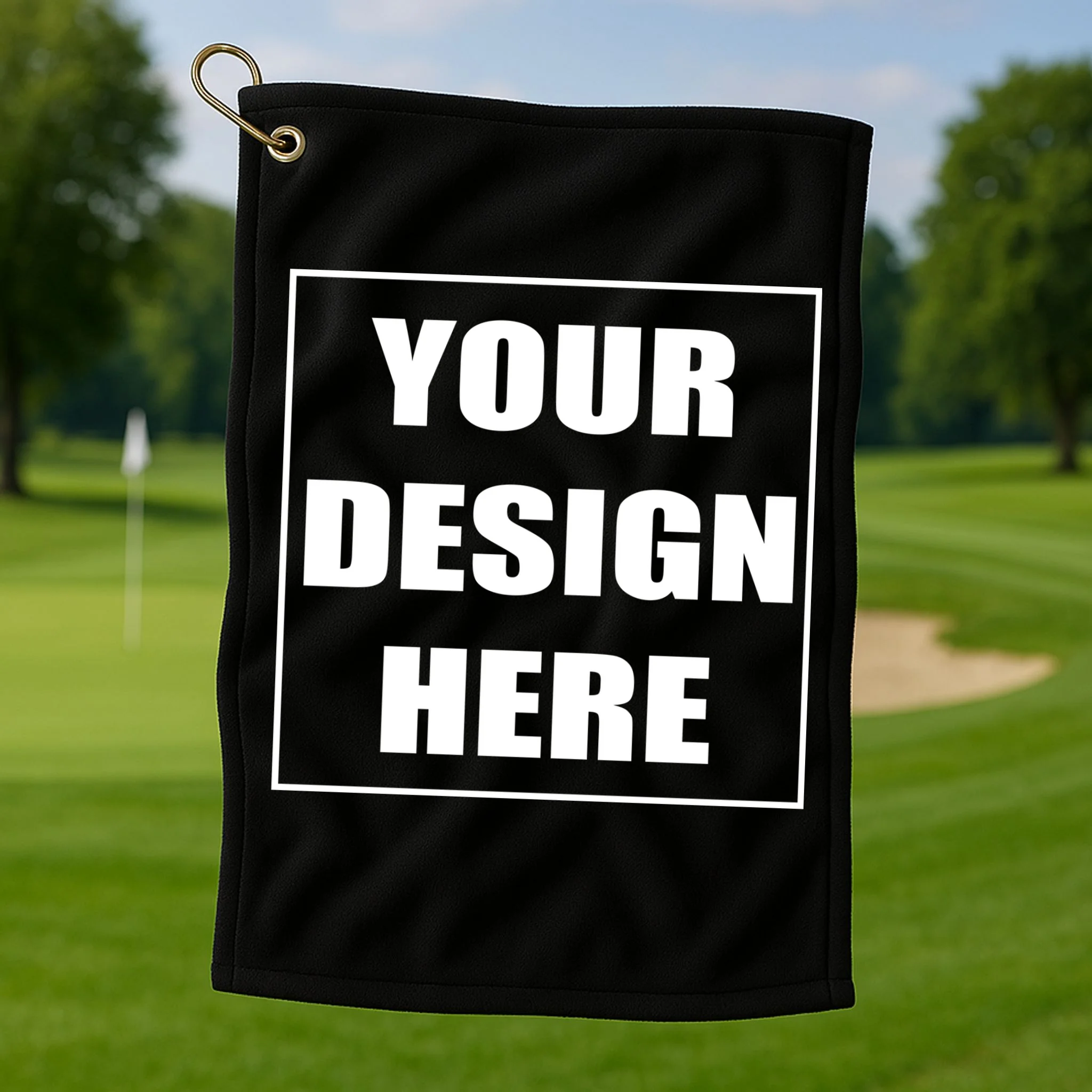 Create Your Own Custom Golf Towel - Front 1