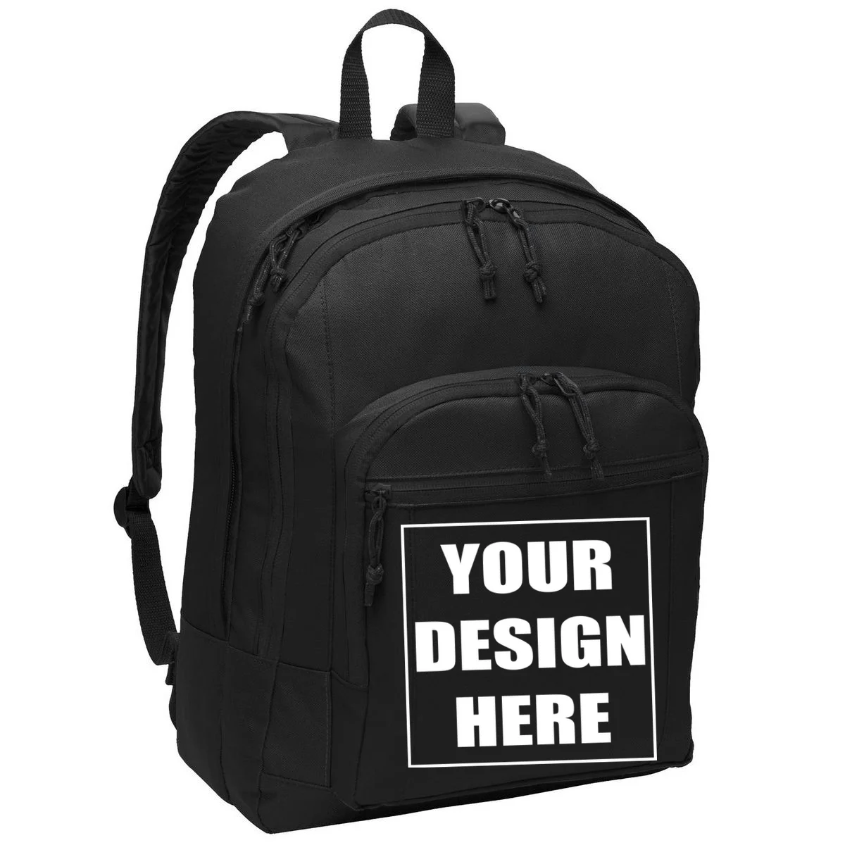 Create Your Own Custom Port Authority Basic Backpack - Front