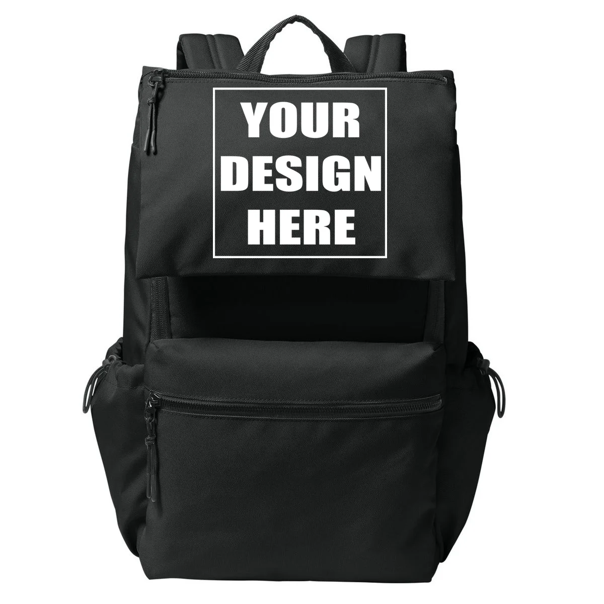Create Your Own Custom Matte Oxford Backpack - Front