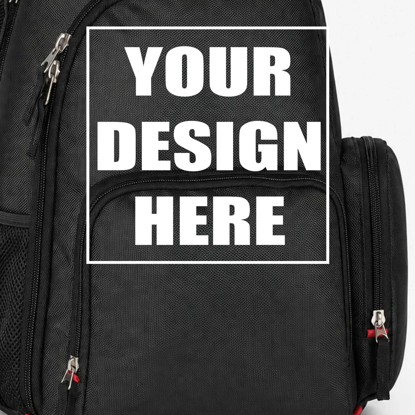 Create Your Own Custom Backpack - Front - Close-up