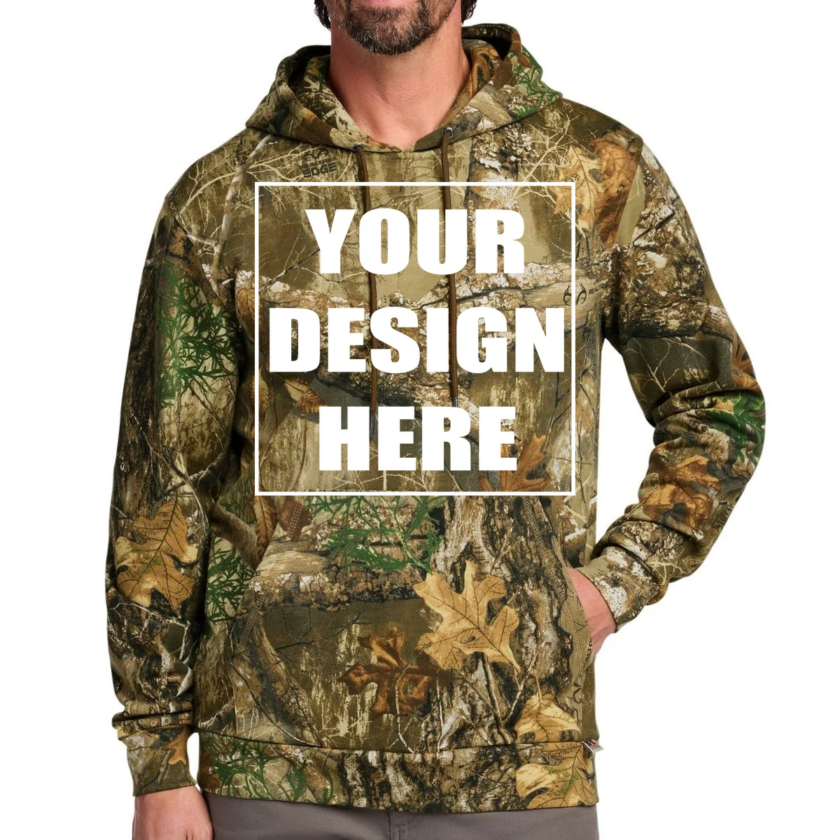 Create Your Own Custom Realtree Pullover Hoodie - Front 1
