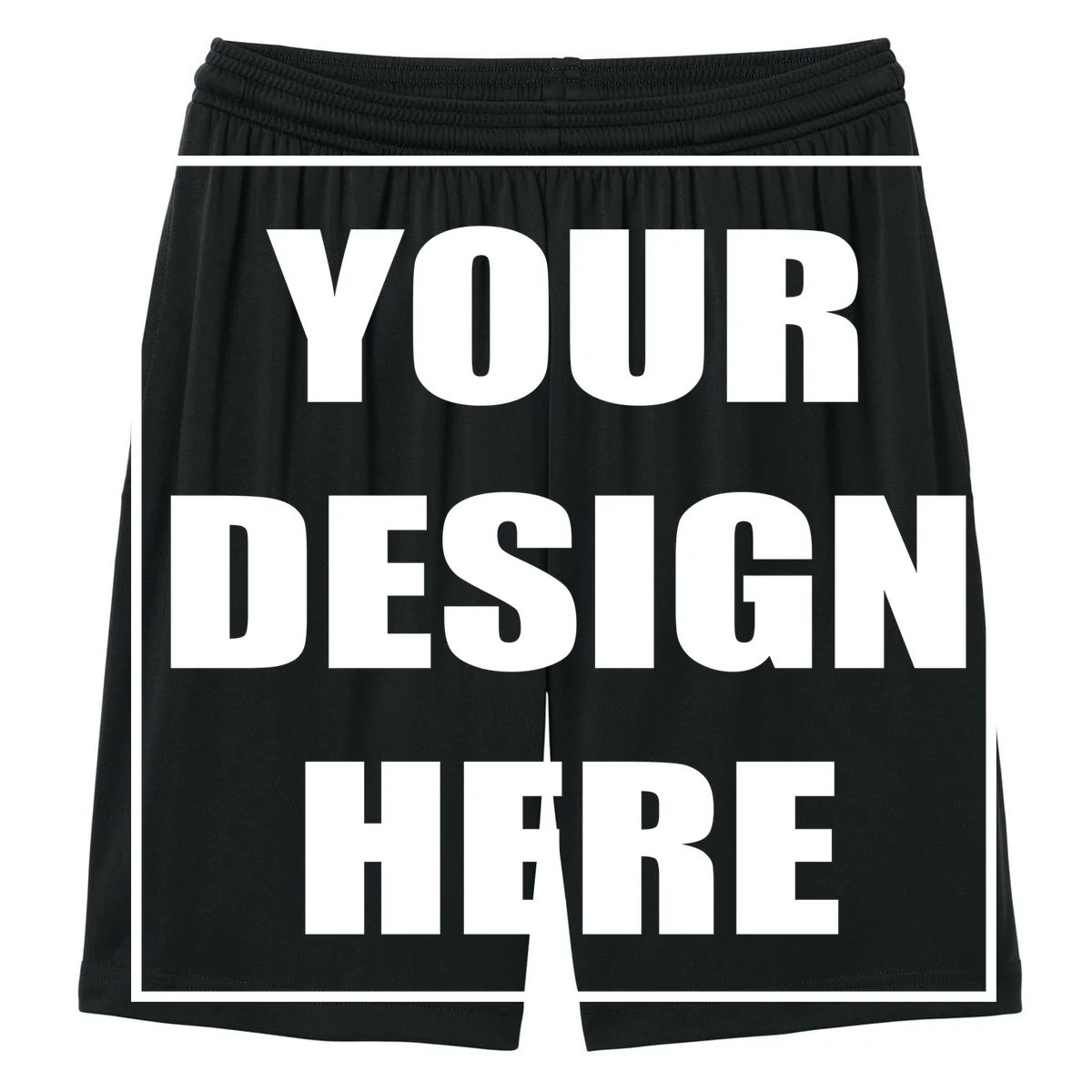 Create Your Own Custom PosiCharge Competitor 7" Pocketed Short - Front