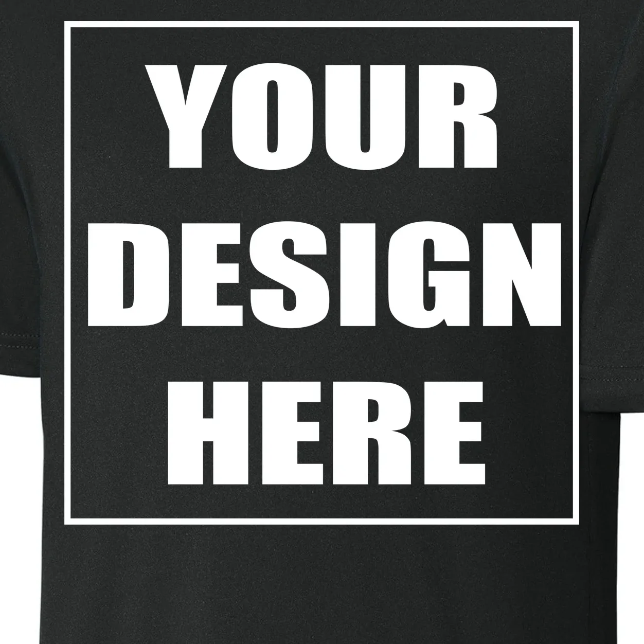 Create Your Own Custom Men's T-Shirt - Front - Close-up