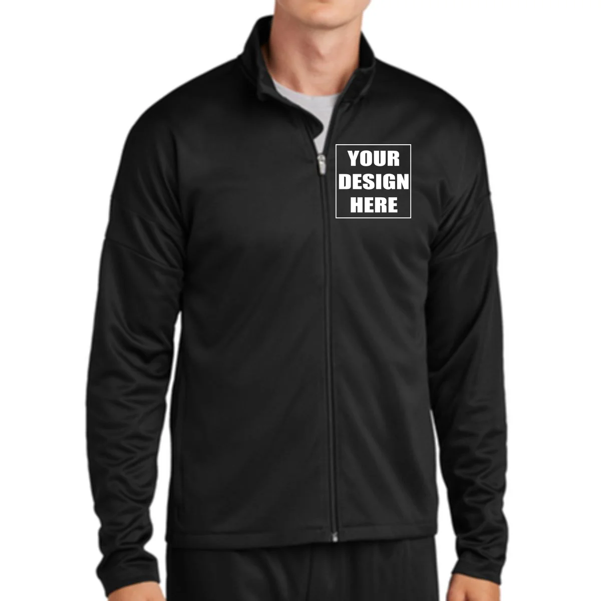 Create Your Own Custom Travel Full-Zip Jacket - Front