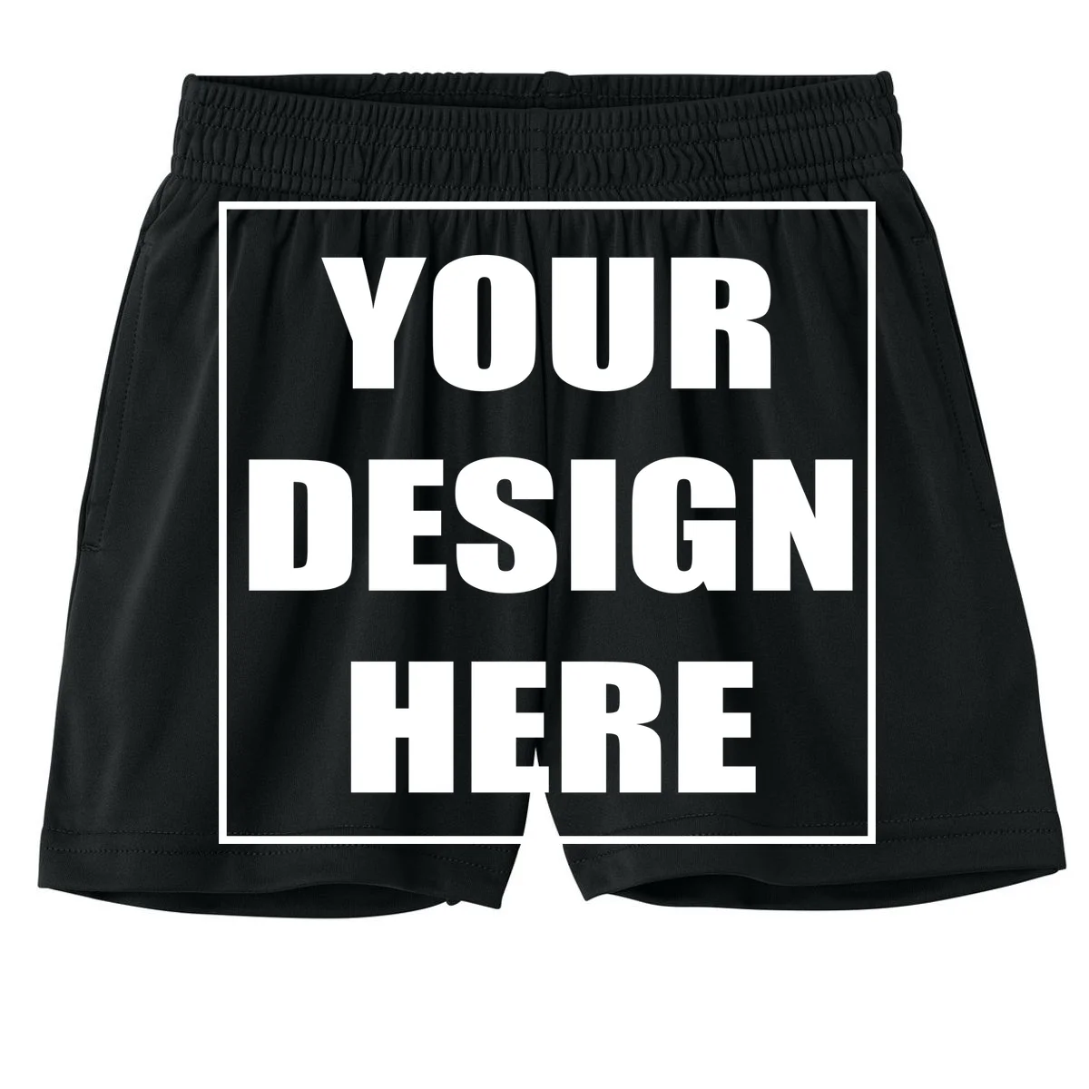 Create Your Own Custom Youth PosiCharge Competitor 5" Pocketed Short - Front