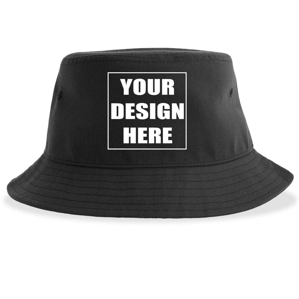 Create Your Own Custom Sustainable Bucket Hat - Front