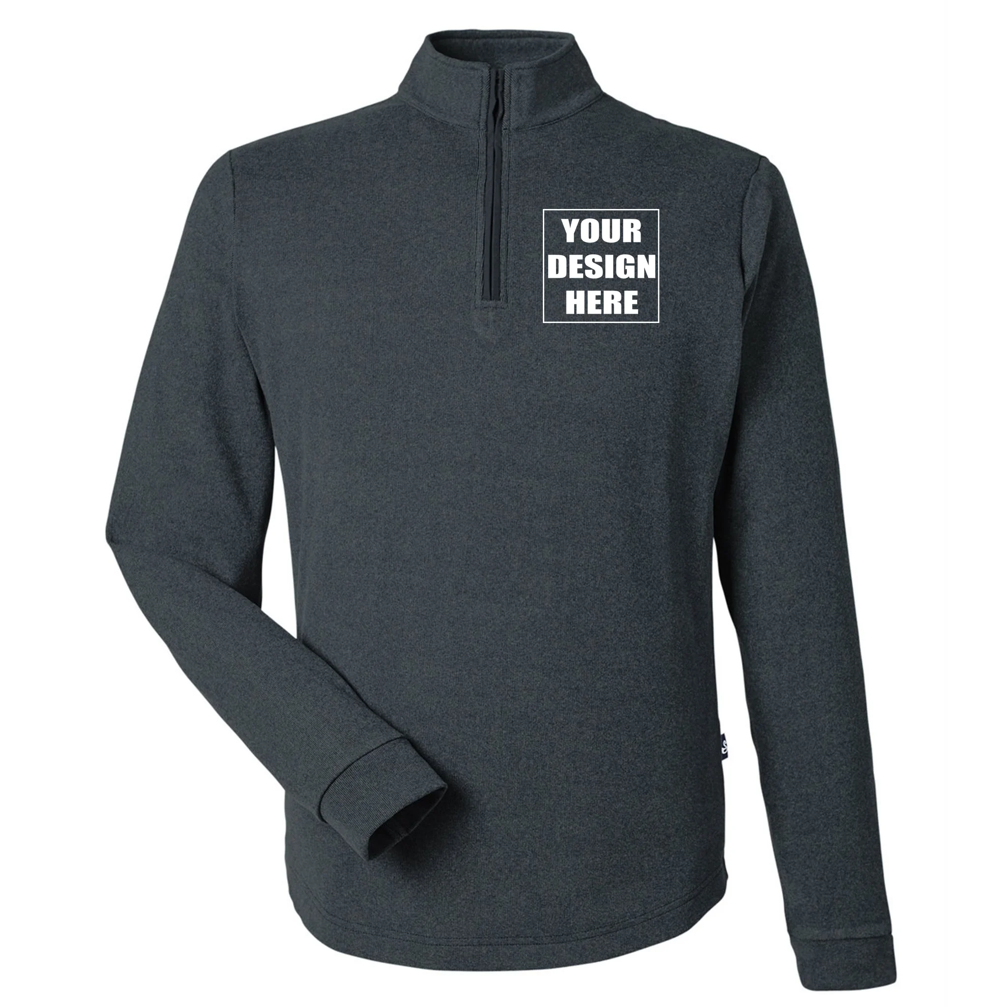 Create Your Own Custom Men's Quarter Zip - Front