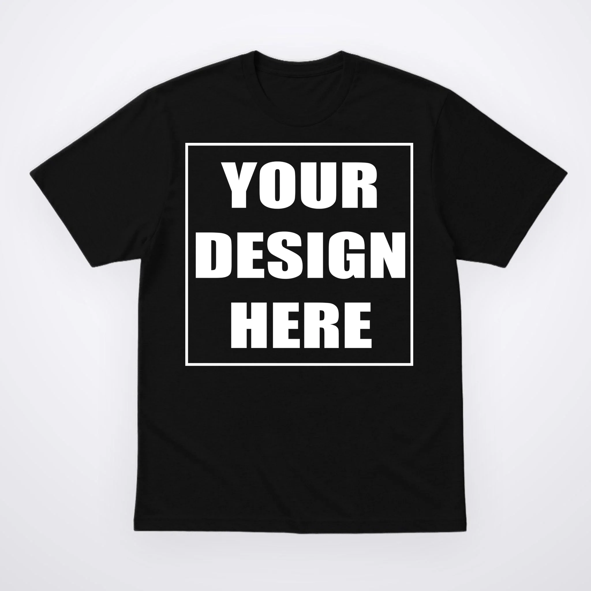 Create Your Own Custom Men's T-Shirt Front