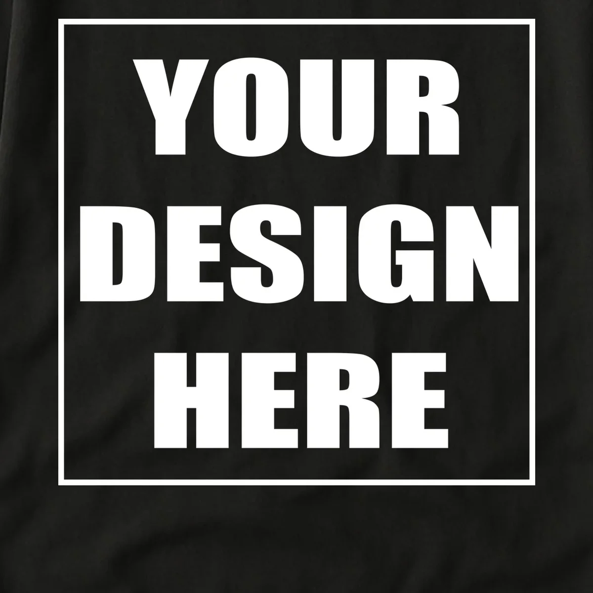 Create Your Own Custom Tall T-Shirt - Front - Close-up