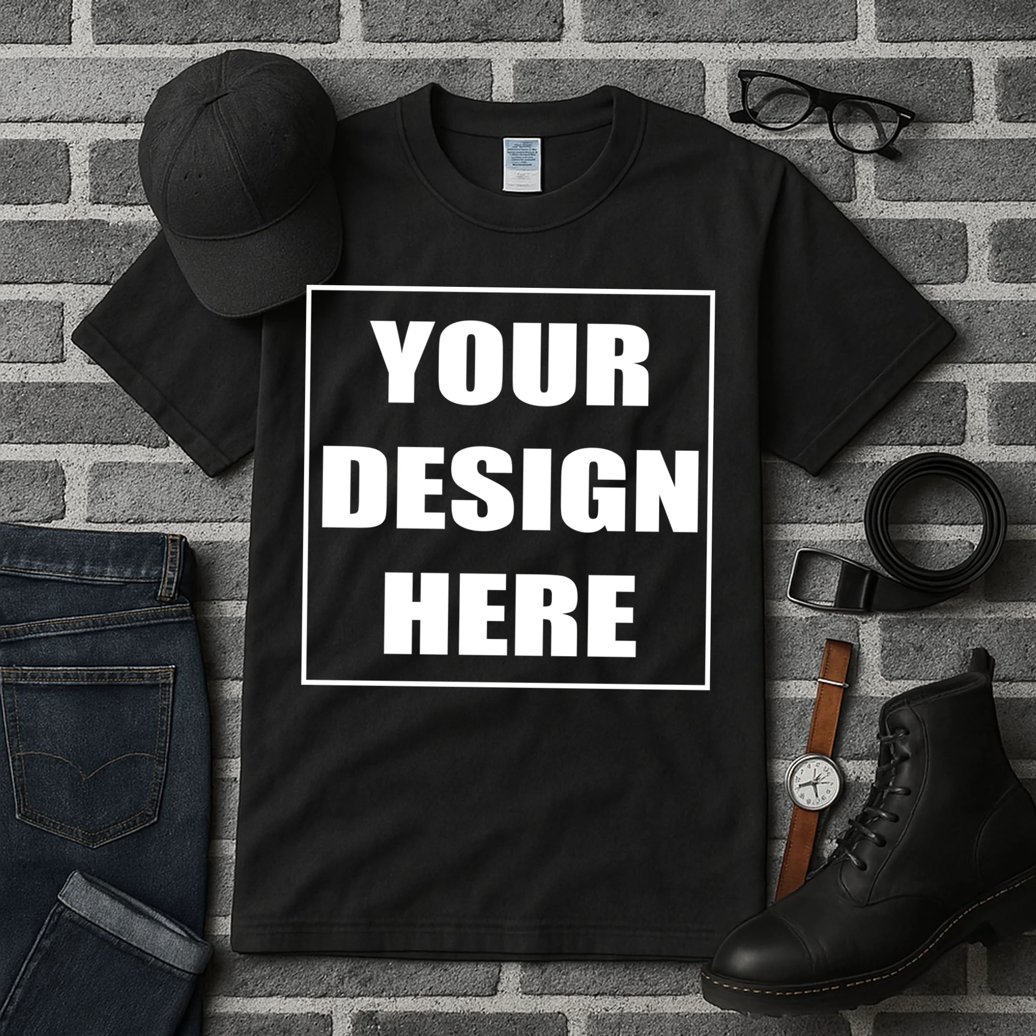 Create Your Own Custom Tall T-Shirt - Front 2