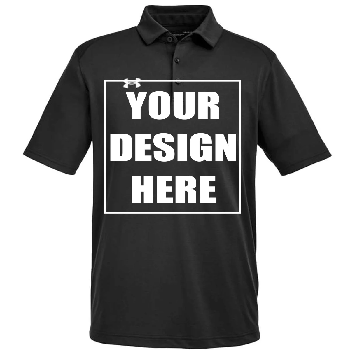 Create Your Own Custom Under Armour Men's Tech Polo - Front