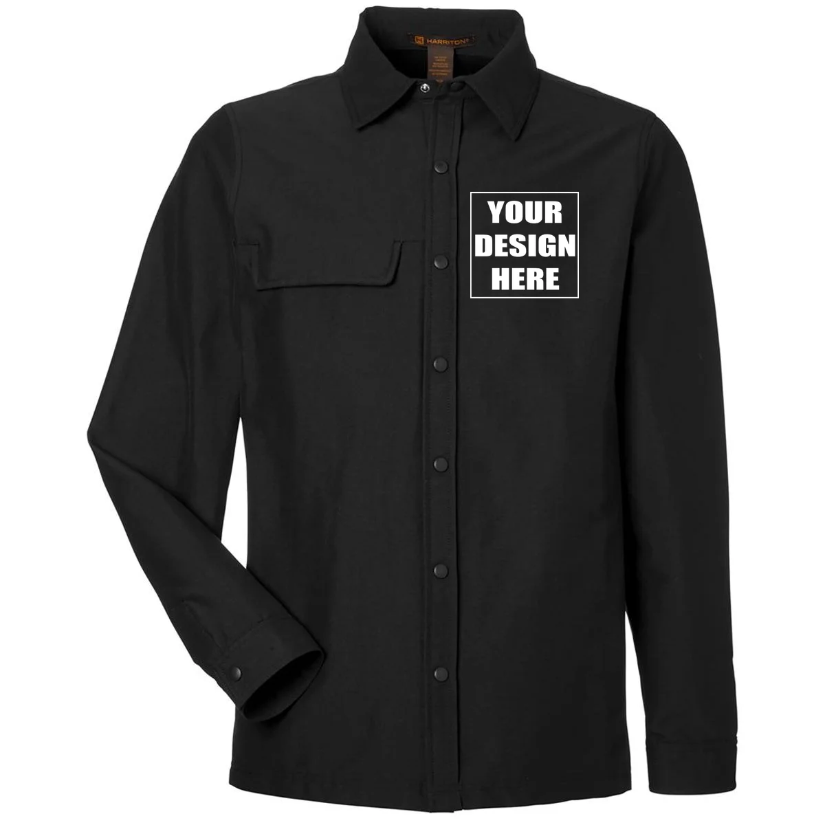 Create Your Own Custom Button-Up Shirt - Front