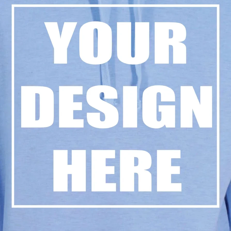 Create Your Own Custom Men's Hoodie - Front - Close-up