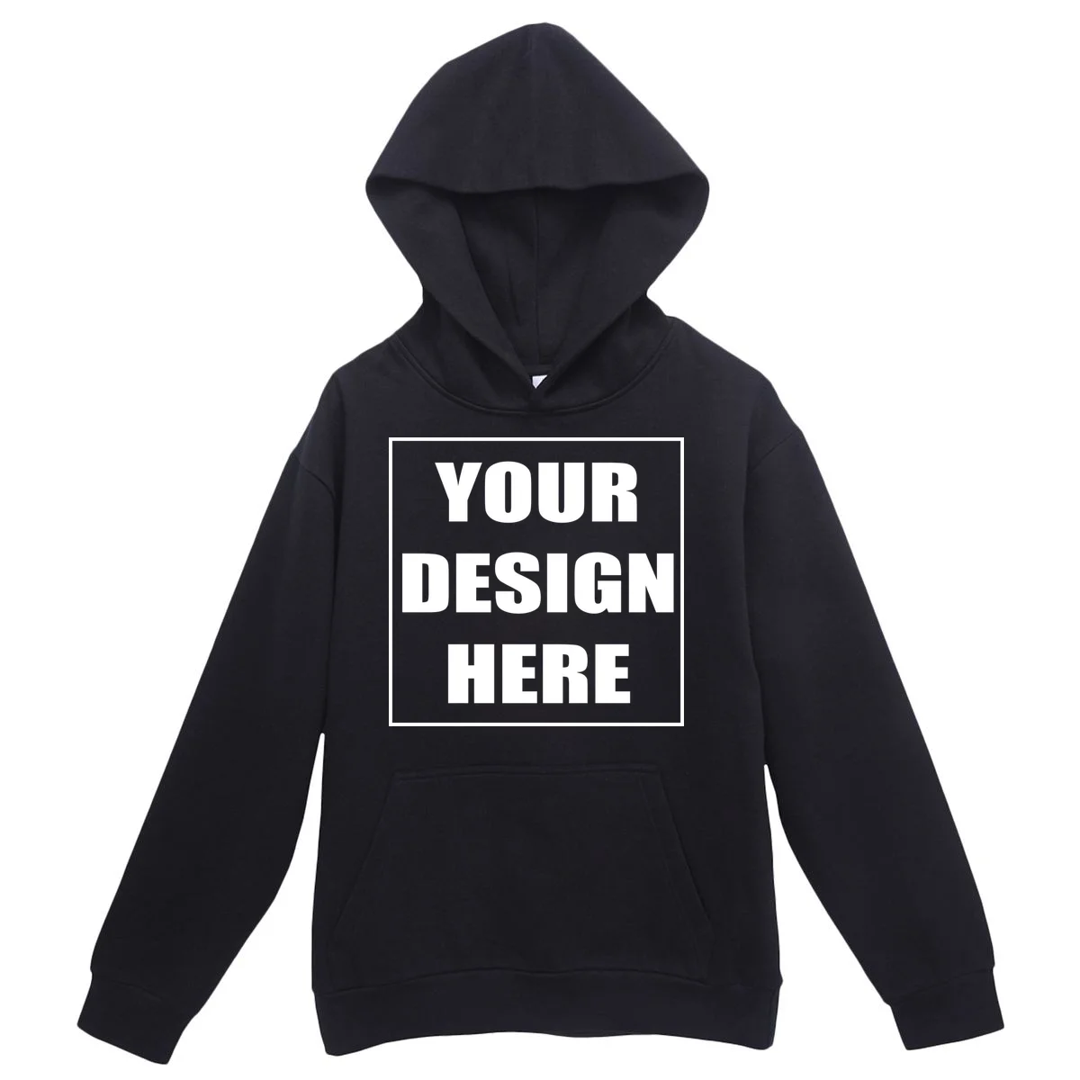 Create Your Own Custom Pullover Hoodie - Front