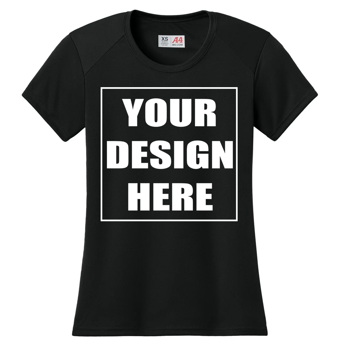 Create Your Own Custom Women's Performance T-Shirt - Front
