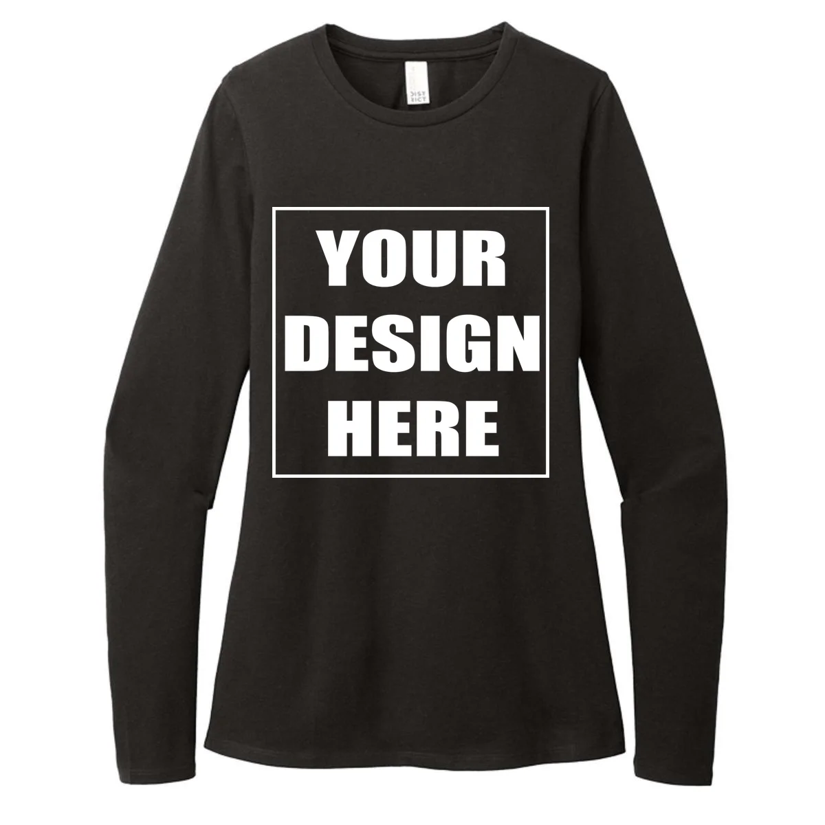Create Your Own Custom Women's Long Sleeve Shirt - Front