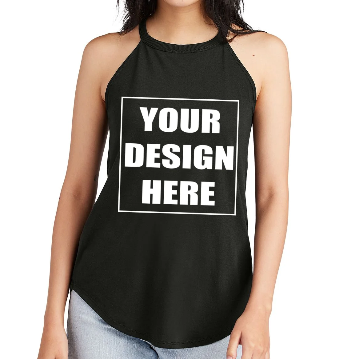 Create Your Own Custom Women's Tank Top - Front 1