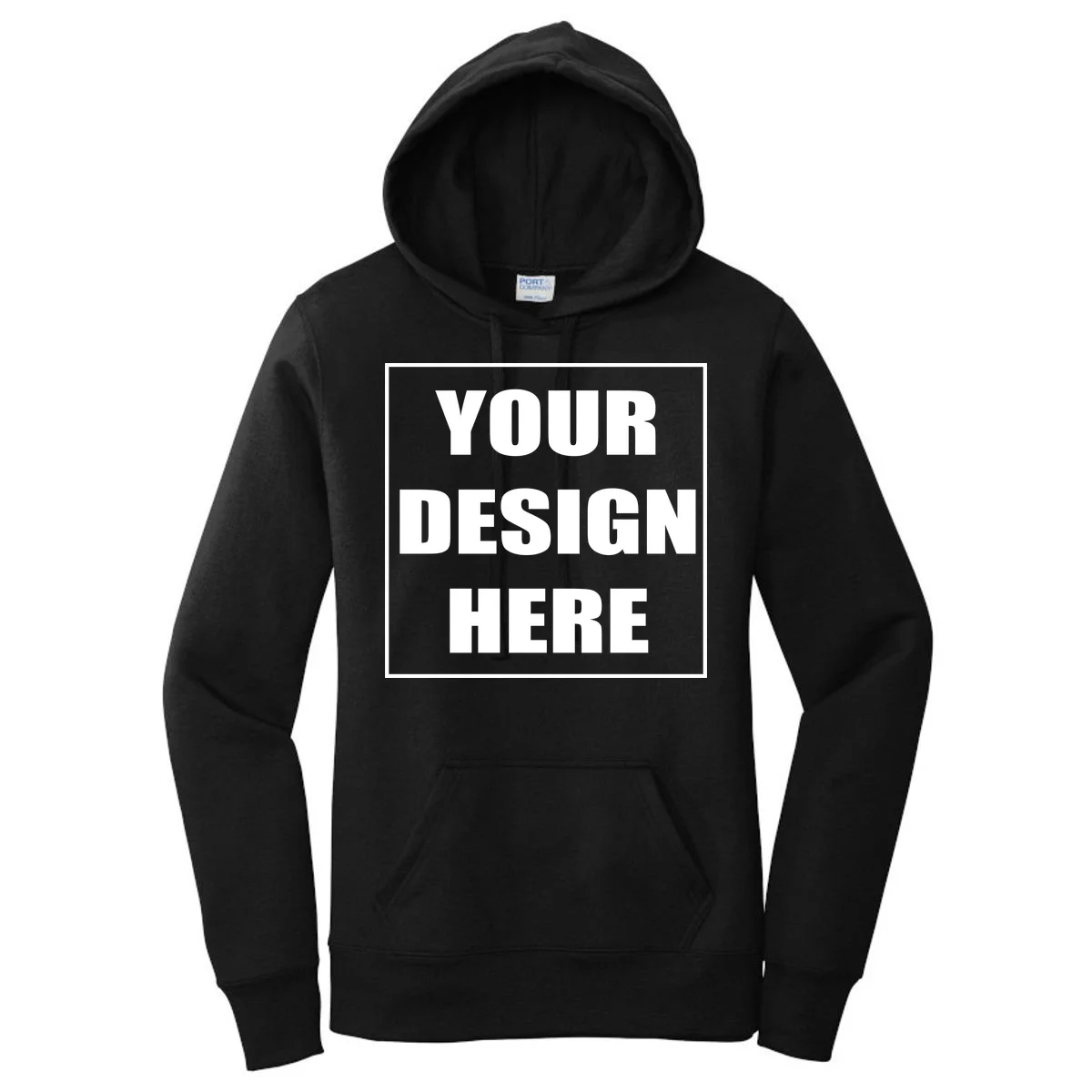 Create Your Own Custom Women's Pullover Hoodie - Front