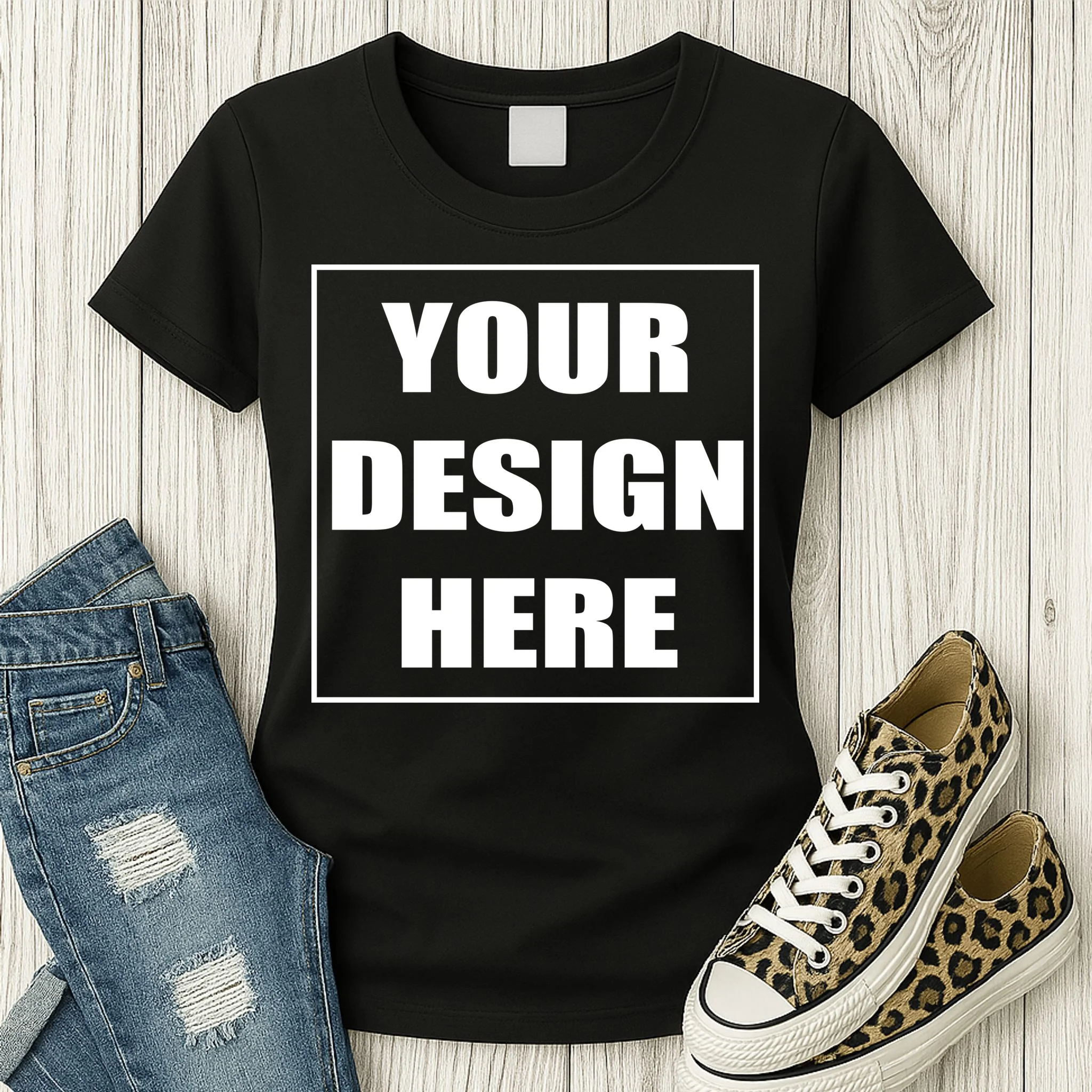 Create Your Own Custom Women's T-Shirt - Front 2
