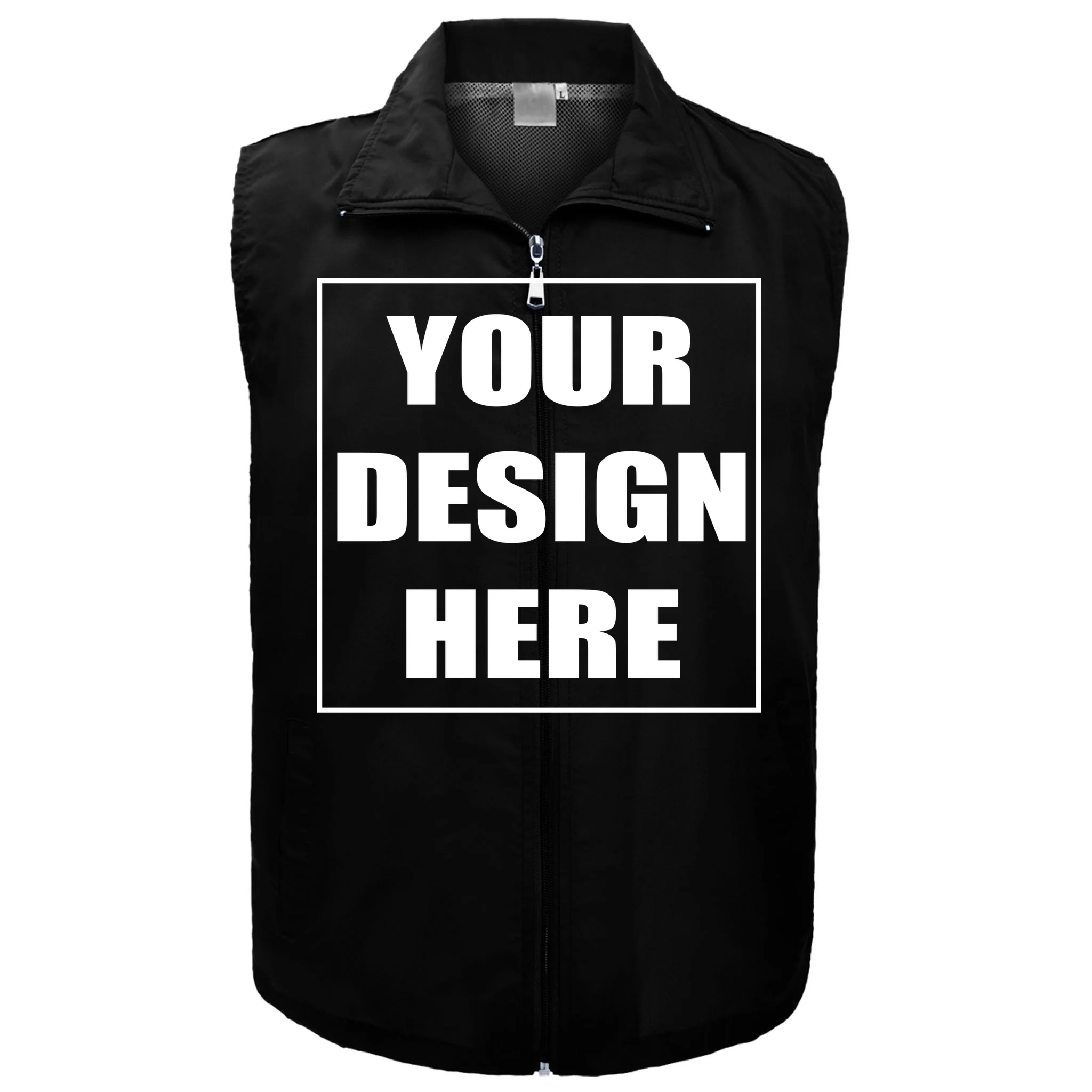 Create Your Own Custom Workwear Vest Front