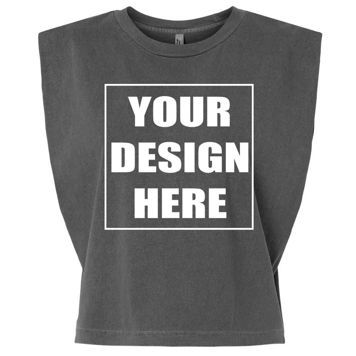 Create Your Own Custom Women's Muscle Tank Top Front