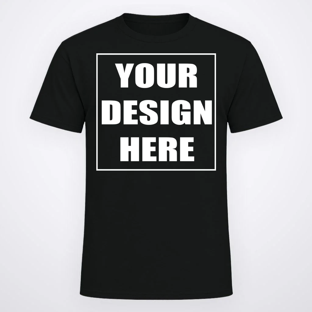 Create Your Own Custom Heavy Cotton T-Shirt Front
