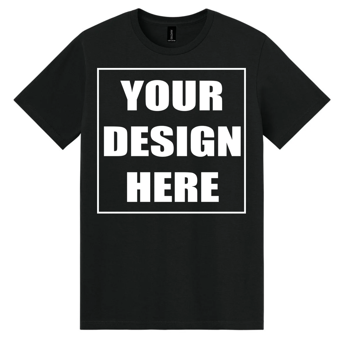 Create Your Own Custom Gildan Men's T-Shirt Front